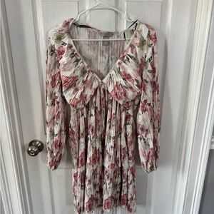Floral Long Sleeve Dress
